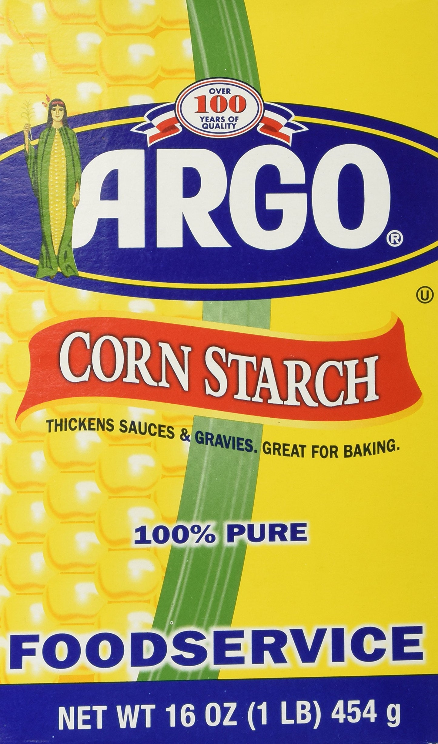 Argo Corn Starch 16 Oz. Box (Pack Of 4)