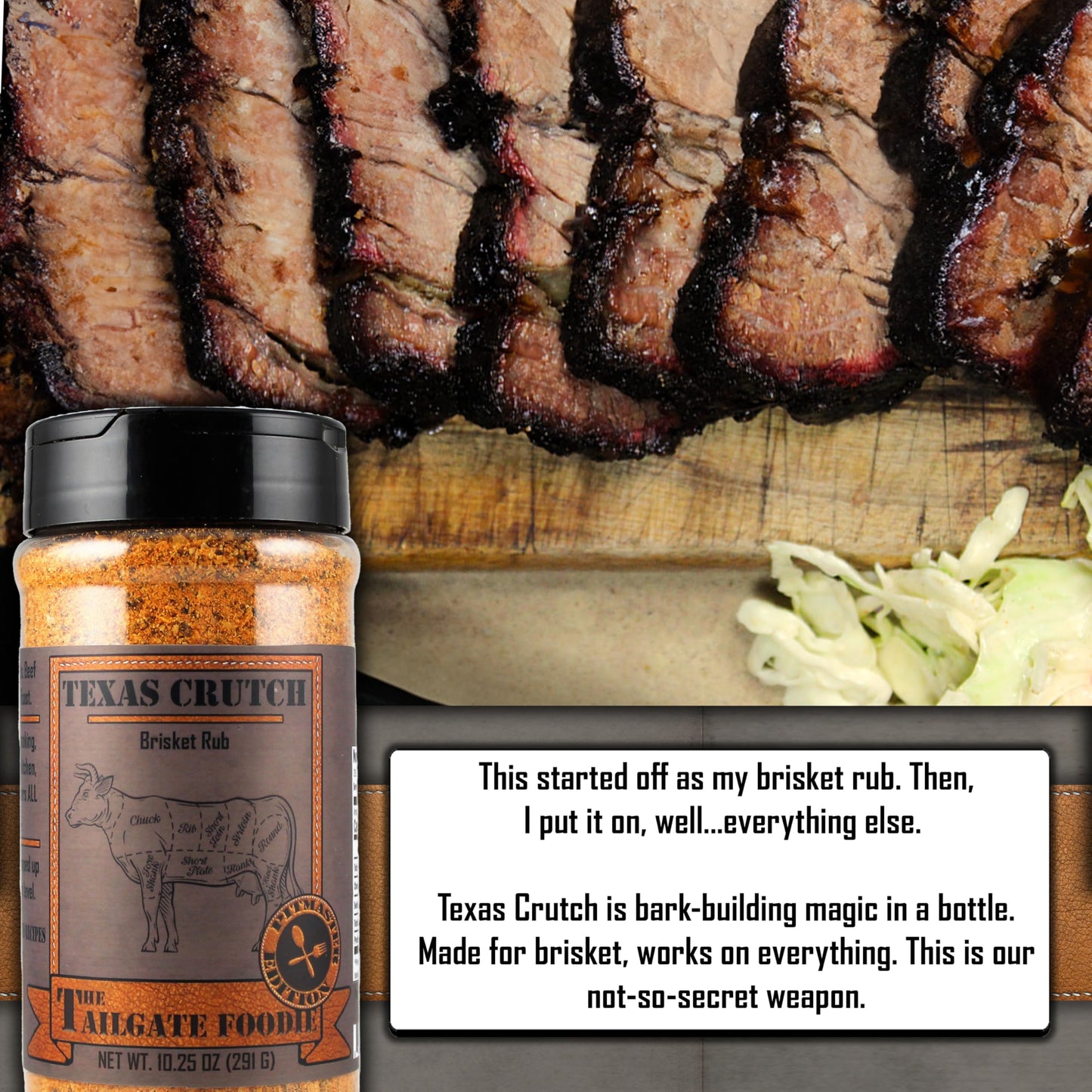 The Pit: Pitmaster Seasonings And Rub Box | 3-Pack Gift Box | Texas Crutch, Yarbird, Kc Combo 10 Oz. Shaker Bottles | Made For Brisket, Poultry, And Smoked Pork | *Great Gift For Christmas, Fathers Day, Bachelor Gifts, Birthdays, And Anniversarys