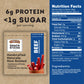 Old Wisconsin Beef Sausage Snack Sticks, Naturally Smoked, Ready To Eat, High Protein, Low Carb, Keto, Gluten Free, 5 Ounce Resealable Package