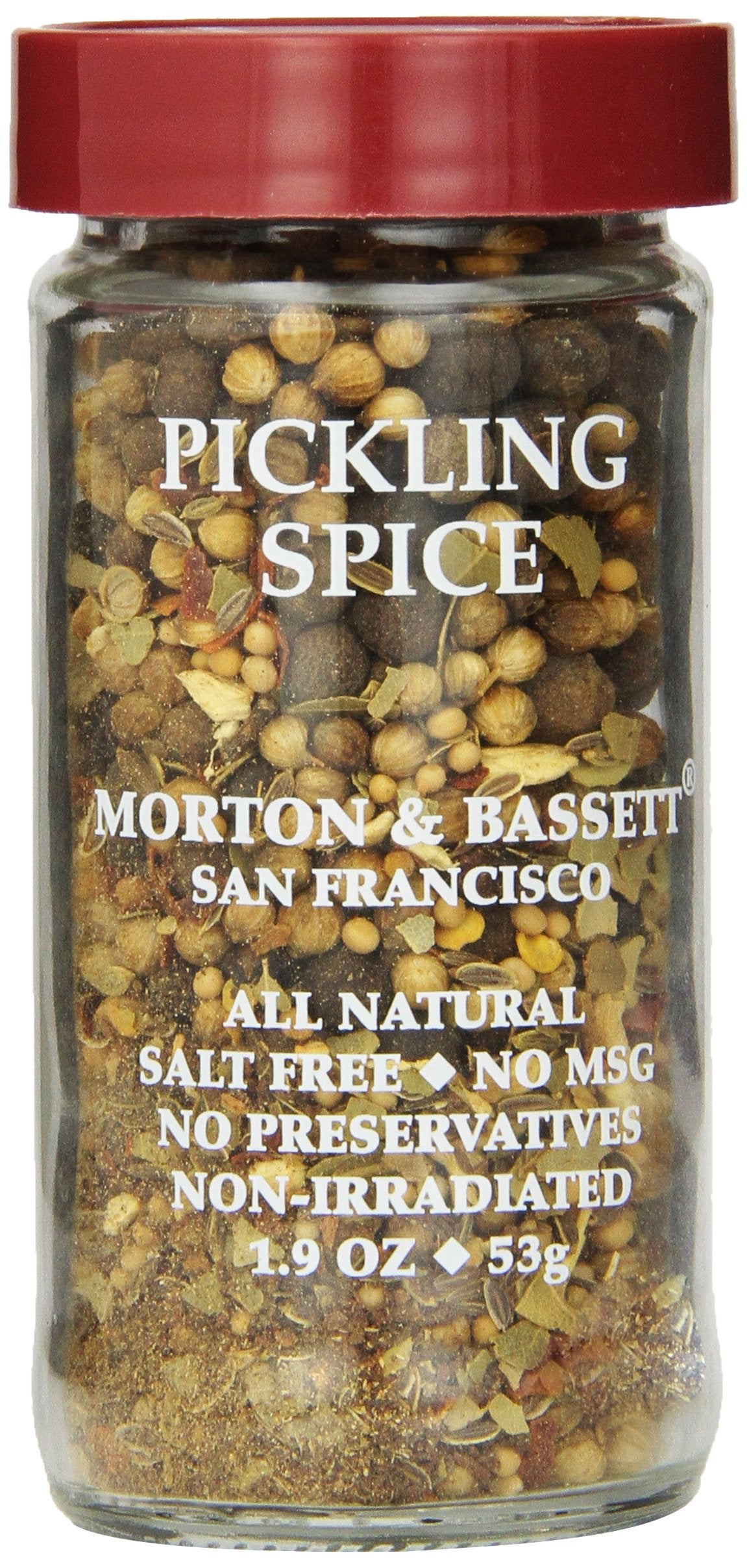 Morton and Bassett Pickling Spice 1.9 Ounce (Pack of 3)