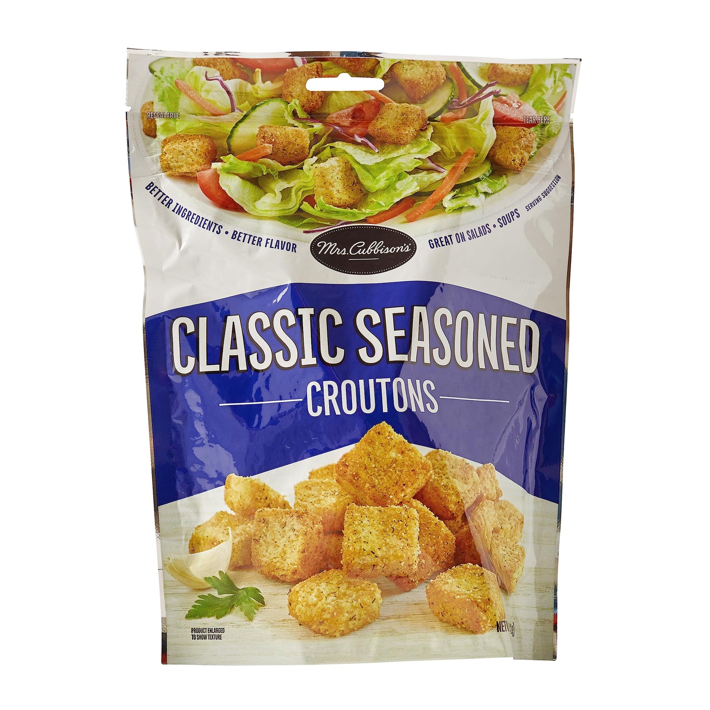 Mrs. Cubbison'S Croutons Classic Seasoned Restaurant Style, 5 Ounce (Pack Of 3)