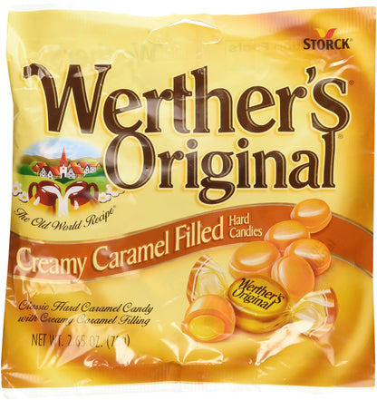 Werthers Original Creamy Caramel Filled Hard Candies (2.65oz) 3 Pack