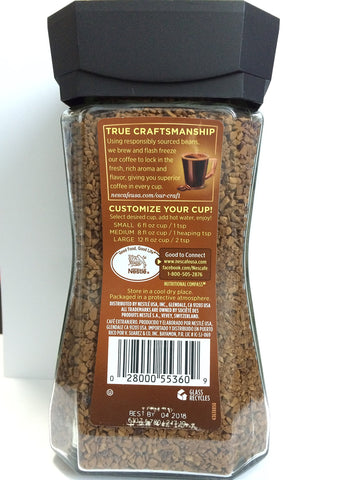 Nescafe Tasters Choice French Roast Instant Coffee, New Jar, 7 Oz Canister