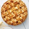 Andy Anand Fresh-Baked Apple Pie, 10'' 4.5 lbs - Classic American Dessert with Real Apples, Cinnamon, Flaky Crust, Ideal for All