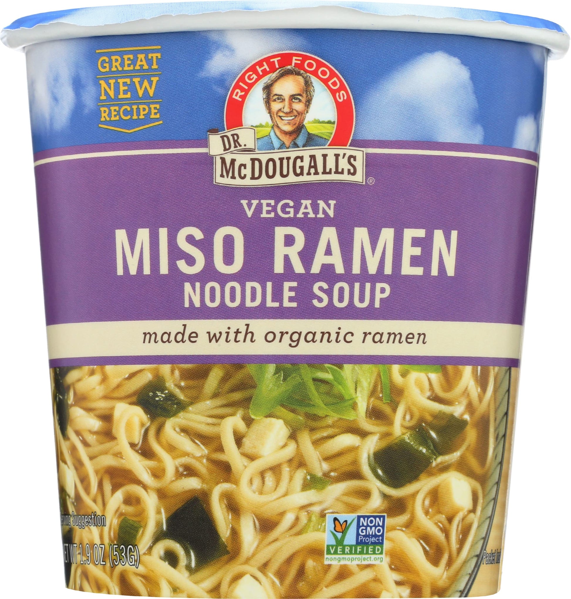 Dr. McDougall's Miso Big Soup Cup (6x1.9 Oz)