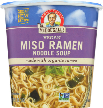 Dr. McDougall's Miso Big Soup Cup (6x1.9 Oz)