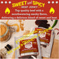 J&K Beef Jerky Sweet and Spicy Beef Jerky - Handcrafted Small Batch - 7oz Bag