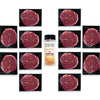 Nebraska Star Beef High Quality Steaks - 12 Packs With Signature Seasoning (12-8Oz Filet Mignon)