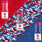 Cake Mate Patriotic Decorating Kit - Red & Blue Sugar, Sprinkles, Icing - 2.25 oz, 1.75 oz, 7 oz - Perfect for Cookies, Cakes, Cup