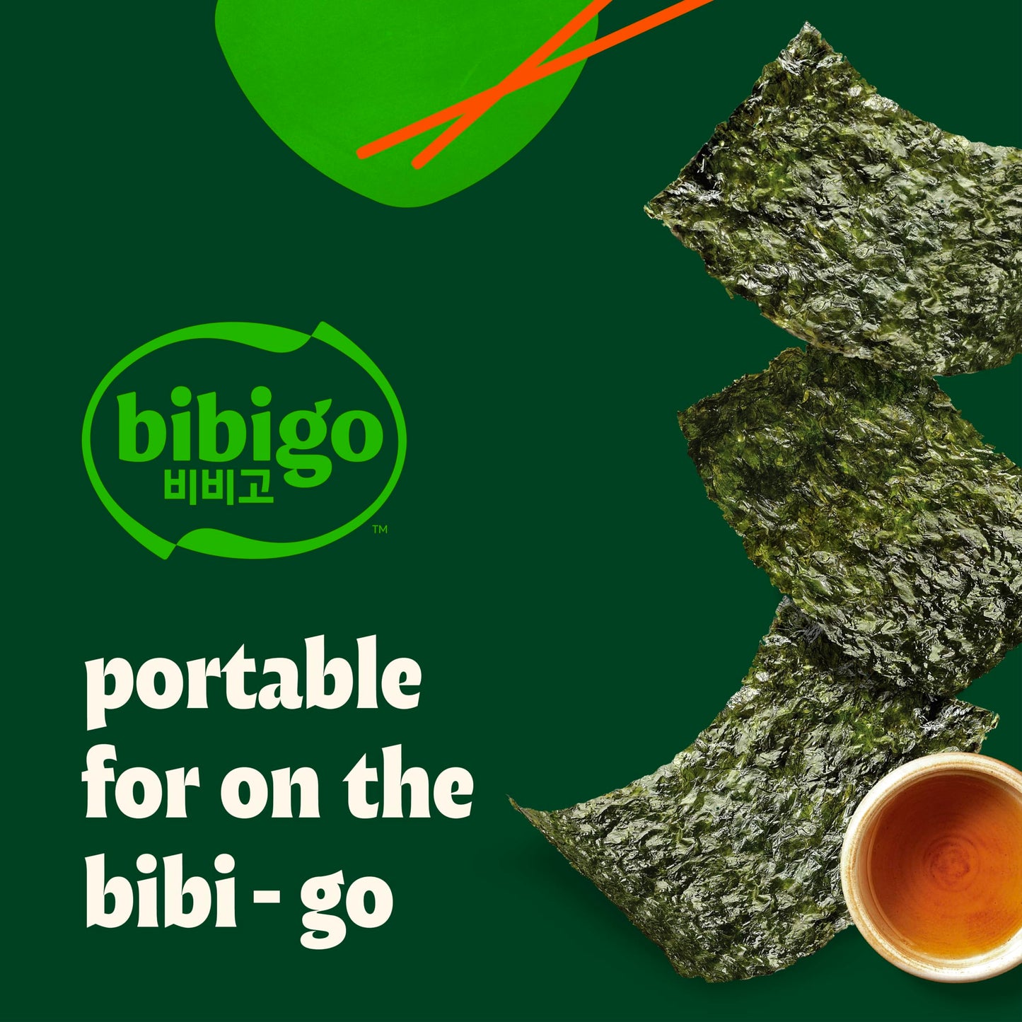 Bibigo Seaweed Snack, Sesame Flavor, Non GMO, Gluten Free, 0.35 Ounces (Pack of 12)