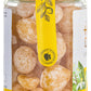 Gourmanity Honey Candy Lemon Drops, 7Oz Jar Gourmet French Candy Honey Drops Honey-Lemon Hard Candy Delicious, Soothing Natural