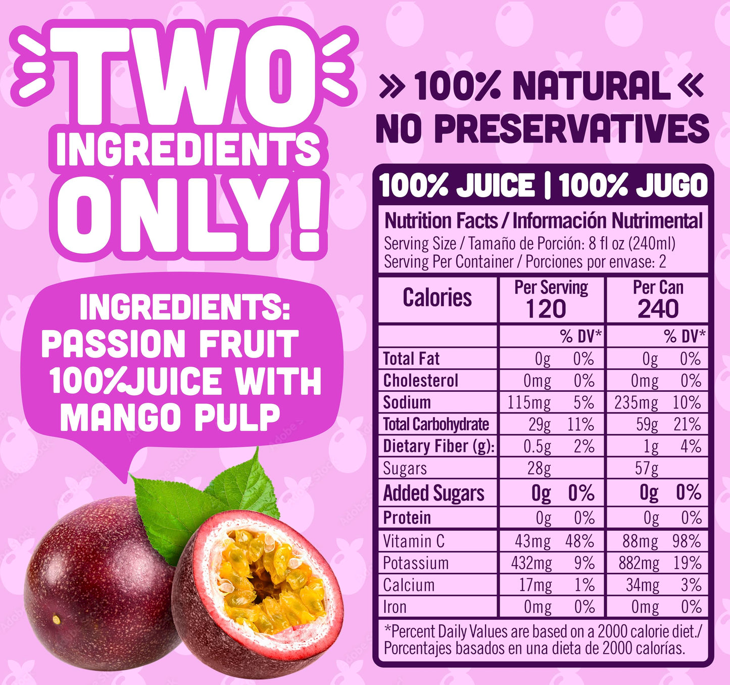NILO Passion Fruit Juice | 100% Squeezed Maracuya Passion Fruit | NO Sugar added | NOT From Concentrate | 16.57 oz (Pack of 12)