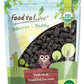 Food to Live Organic Dried Black Mulberries, 1 Pound - Non-GMO, Raw Fruit, Unsulfured, Unsweetened, Vegan, Mulberry in Bulk. Gre