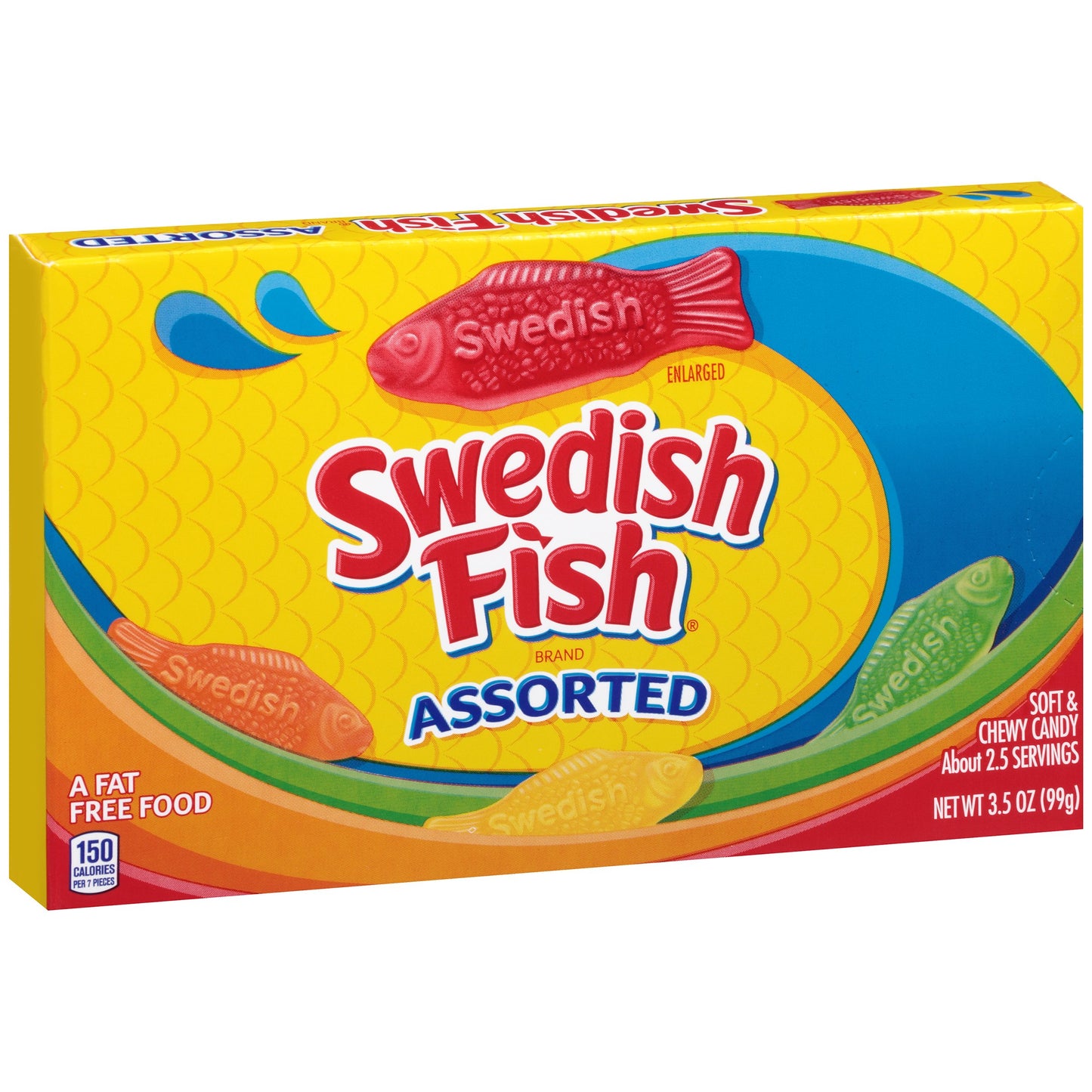Swedish Fish Assorted Flavors, 3.5-Ounces (Pack Of 12)