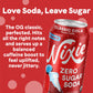 Nixie Organic Zero Sugar Soda  Classic Cola  0 Sugar  0 Calories  Healthy Soda Pop  Non-GMO  40mg Caffeine  12oz Can (1 Count)