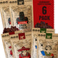Righteous Felon Biltong Beef Jerky Variety Pack | South African Biltong Snack Packs For Mature-Themeds | High Protein, Keto-Friendly, Low Sugar | Made With Enhanced Meats | Beef Jerky Gifts For Men | 6 Pack