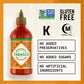 Tabasco® Brand Buffalo Style Sauce, Medium Hot Sauce, Easy-To-Squeeze Bottle, Thick & Tangy, Five Simple Ingredients, Great On Chicken Party Wings & More, 8.6 Fl Oz (Pack Of 1)