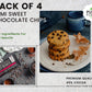 Dairy Free Vegan Chocolate Chips | All Natural | Certified Kosher | Gluten-Free, Dairy-Free, Nut-Free | Vegan | 9 Oz Bag (Semi Sweet Chocolate Chips, 4 Packs)