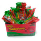 Lucas Salsagheti Flavor Sandia with Gusanos Tamarind Flavor Sauce, 0.85 oz, 12 package box