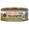 Bumble Bee Prime Basil Pesto & Roasted Garlic Yellowfin Tuna in Extra Virgin Olive Oil, 5 oz Can - Wild Caught Ahi Tuna - 28g Pr