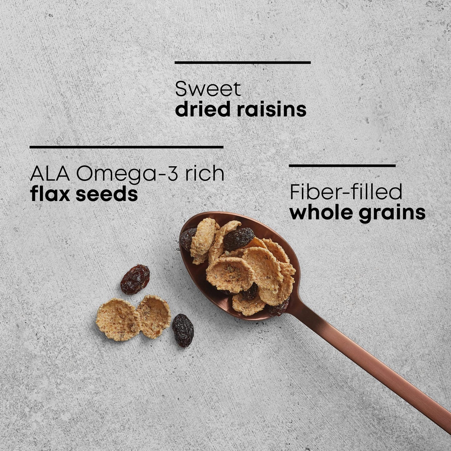 Nature s Path Organic Flax Plus Raisin Bran Cereal, Non-GMO, 20g Whole Grains, with Omega-3 Rich Flax Seeds, 14 Ounce - Pack of