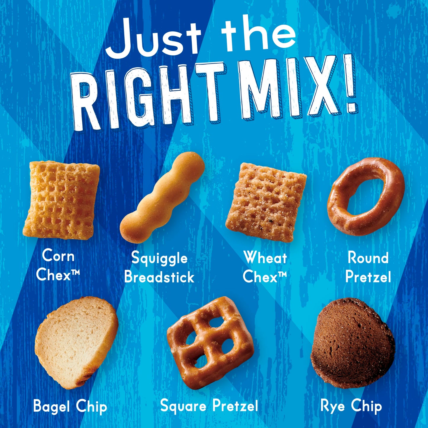 Chex Mix Traditional Savory Snack Mix, 8 Oz