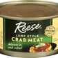 Reese Lump Style Crabmeat, 6-Ounces