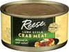Reese Lump Style Crabmeat, 6-Ounces