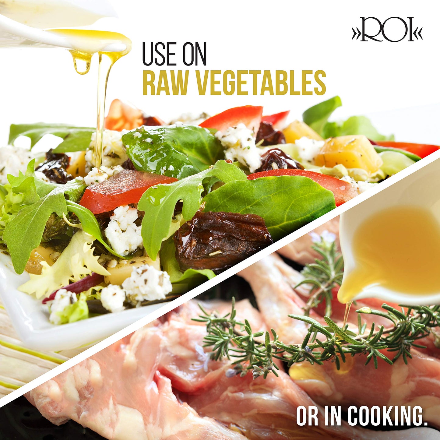 ROI Italian Extra Virgin Olive Oil - Made From Ligurian Taggiasca Oilves - High Polyphenol - DOP Certified - Fresh Cold Pressed
