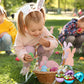 Easter Candy With Fillable Metallic Eggs, Bulk 24 Large Metallic Plastic Fillable Easter Eggs In Assorted Colors, With Mix Of In