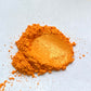 Shanlinly Orange Luster Dust Edible - 5g Food Grade Edible Orange Shimmer Dust for Drinks, Edible Glitter Dust Food Coloring Pow