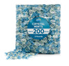 Arcor Crystal Mints Hard Candy - 2 Pounds Approx 200 Pieces - Blue Crystal Mints Hard Candy - Bulk Candy, Individually Wrapped C
