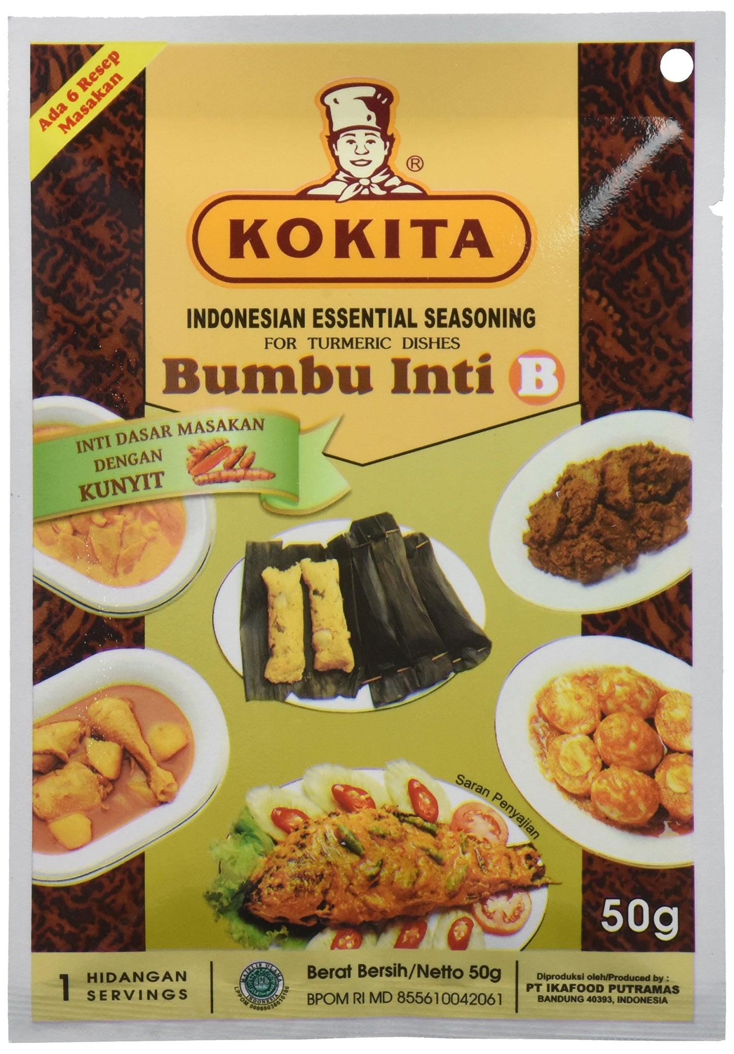 Kokita Essential Spices Mix B, 1.4 Ounce (Pack of 24)
