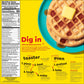 Eggo Frozen Waffles, Frozen Breakfast, Breakfast Food, Family Pack, Buttermilk, 29.6oz Box (24 Waffles)