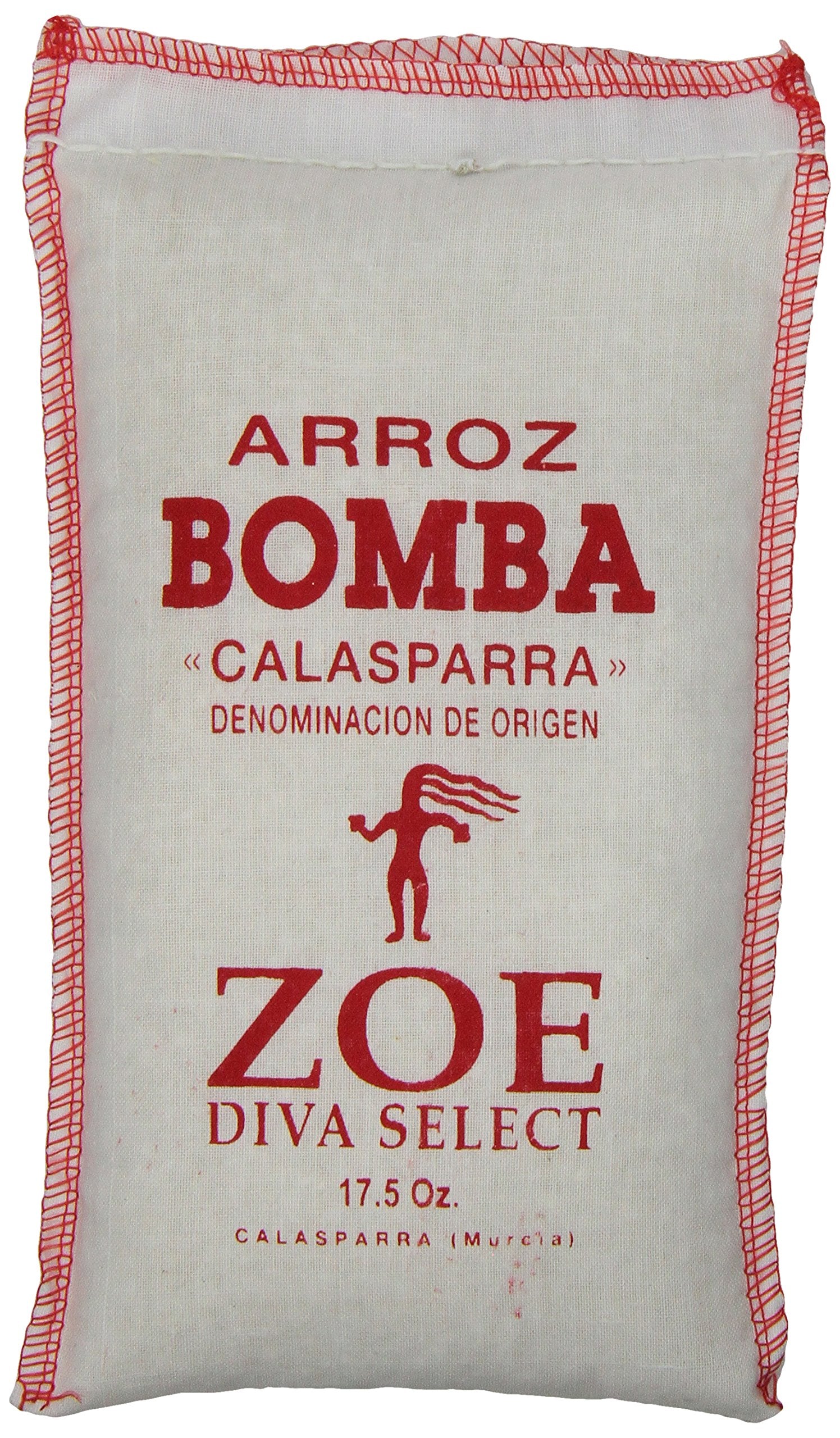 ZOE Diva Select bag, ShortGrain SpanishStyle Rice, FirmGrained Rice, the Perfect Rice for Paella, Grown in the Calasparra Region