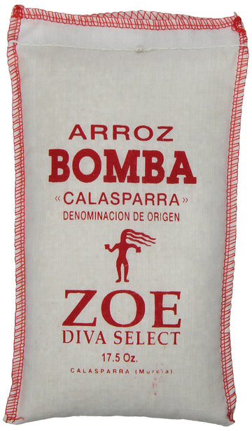 ZOE Diva Select bag, ShortGrain SpanishStyle Rice, FirmGrained Rice, the Perfect Rice for Paella, Grown in the Calasparra Region