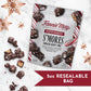 Fannie May, Enhanced Dark Chocolate, Smores Peppermint Snack Mix, Holiday Gift Bag, 5 Oz
