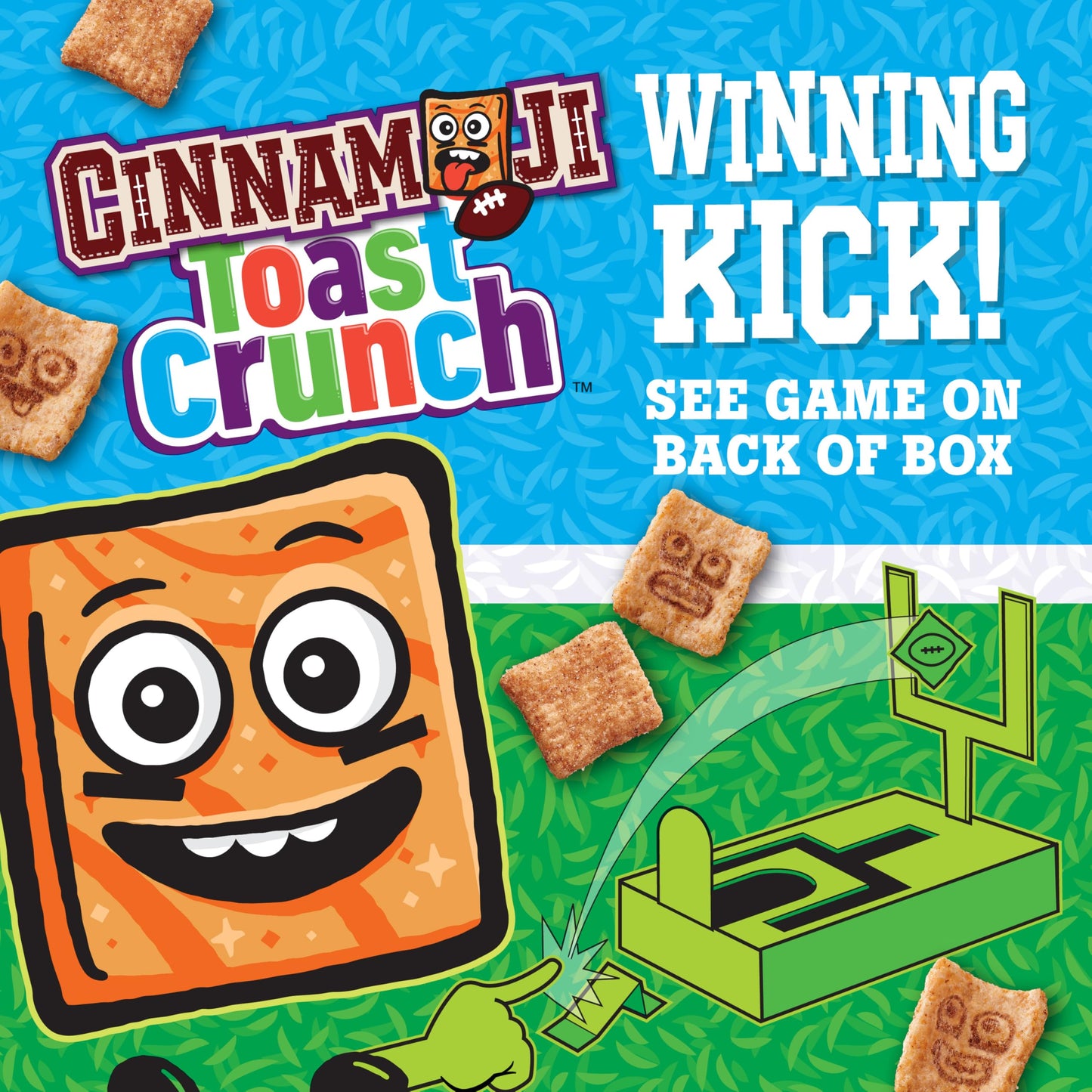 Cinnamon Toast Crunch Breakfast Cereal, Crispy Cinnamon Cereal, 12 Oz Cereal Box