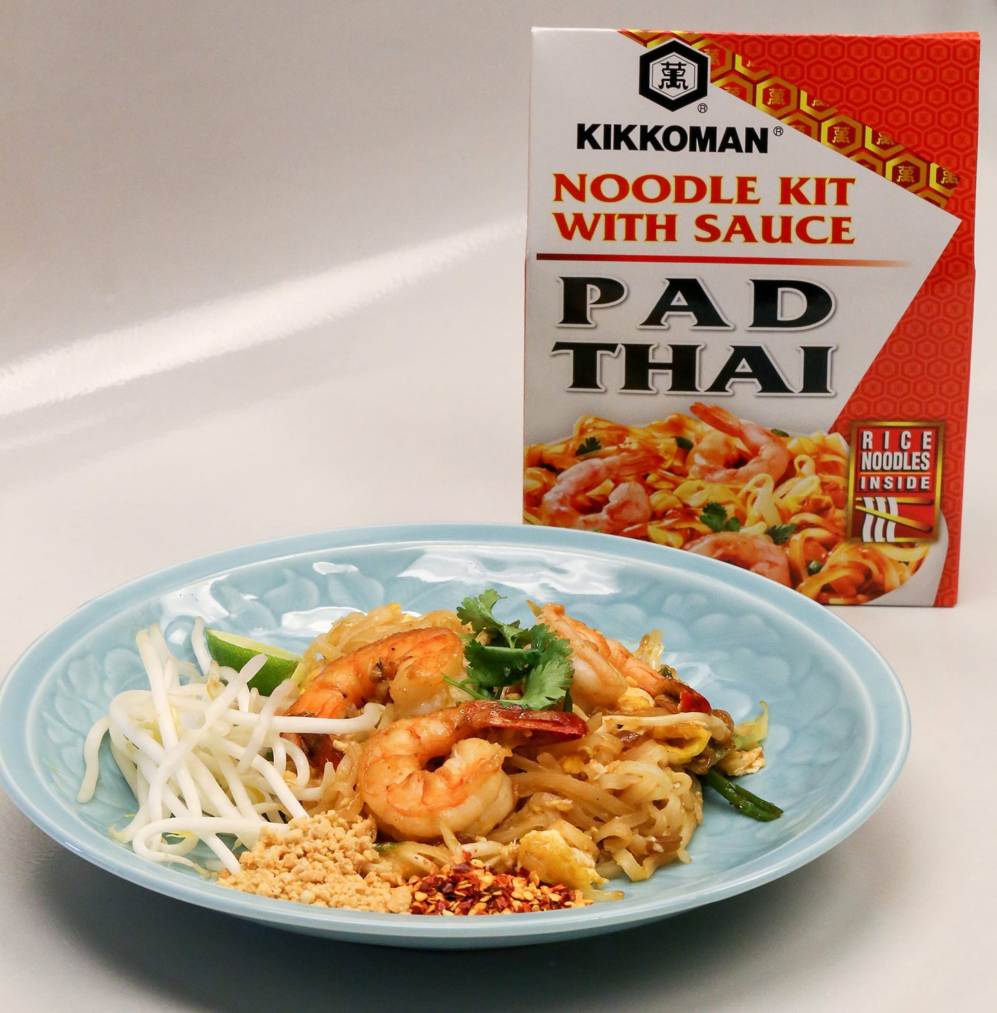 Kikkoman Pad Thai Noodle Kit, Gluten Free, 4.8 Ounces (Pack Of 6)