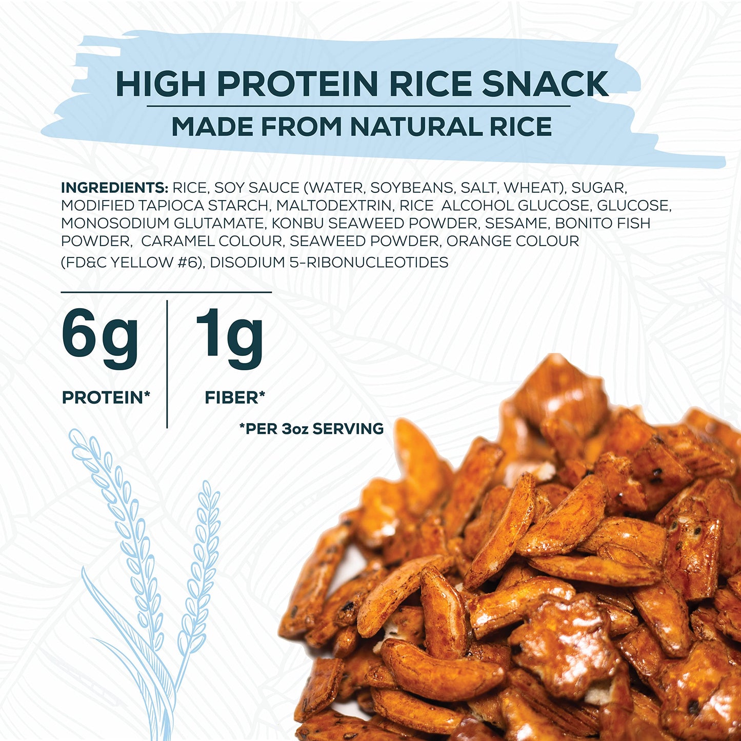 Aloha Right Now Premium Mixed Arare Rice  ers Snack Mix, 1 lb (Pack of 3)