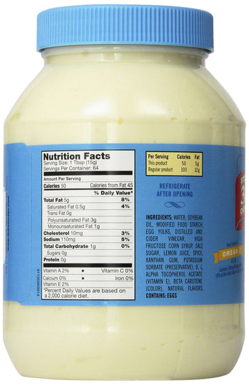 Duke'S Mayonnaise Light, 32-Ounce Jars (Pack Of 4)