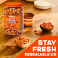 Chex Mix Cheddar Snack Mix, Salty Snacks Tub, 20 oz