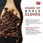 Spicy World Whole Cloves Bulk 14 Oz Bag - Premium Quality - Great for Foods, Clove Tea, Clove Pomander Balls & Potpourri - Aroma