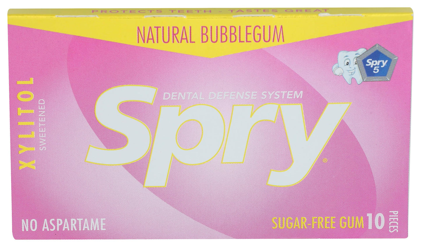 Spry Bubble Gum, 10 Ct