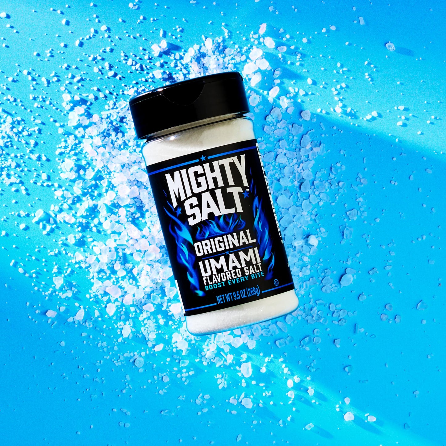 Mighty Salt Original Umami Flavored Salt  9.5 Ounce (Pack of 6)