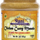 Rani Chicken Curry Masala 13-Spice Blend, All Natural, Vegan, 3oz (85g) PET Jar