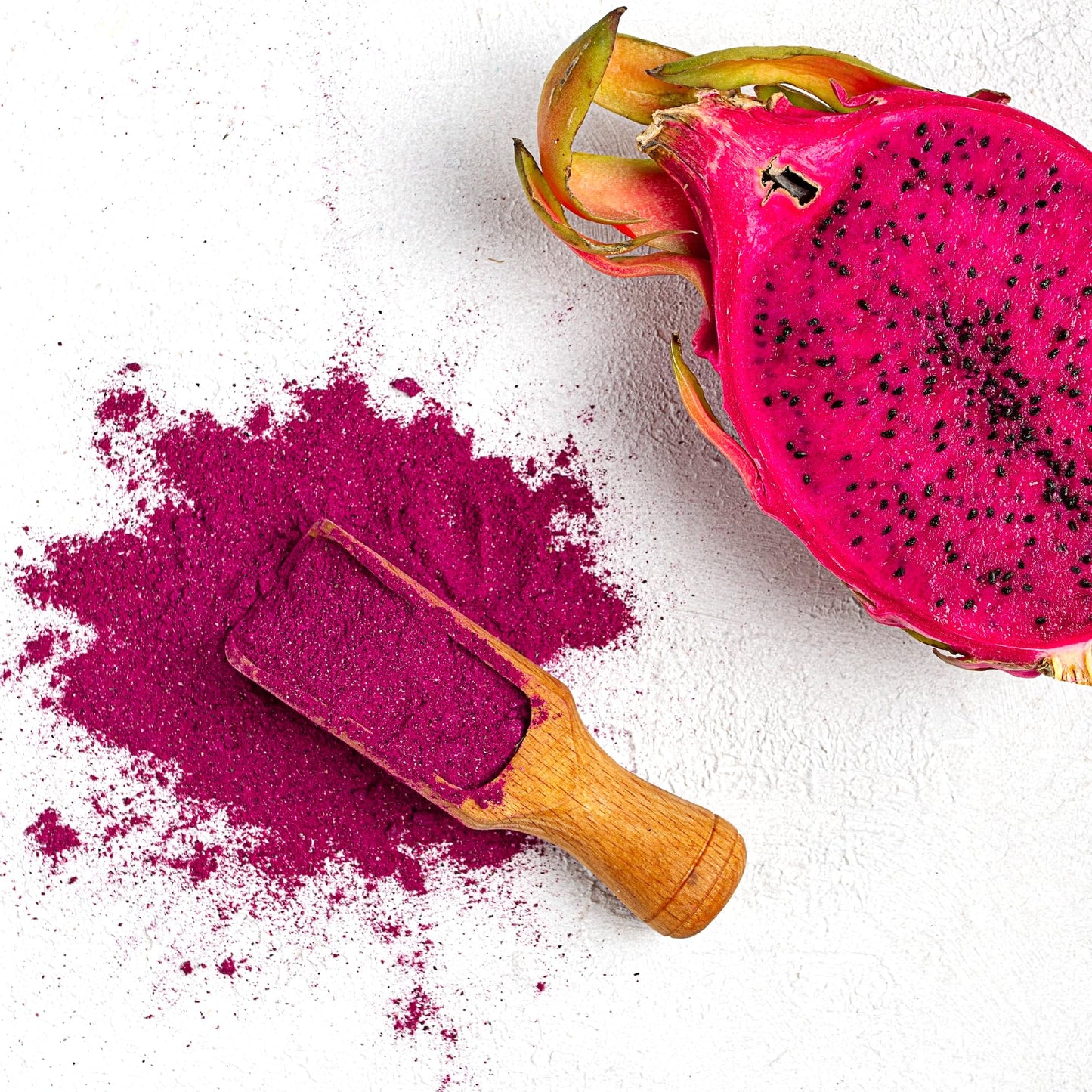 Wilderness Poets, Freeze Dried Dragon Fruit Powder - Pink Pitahaya, Pitaya - 5 Pound (Pack Of 4) - Antioxidant Superfood