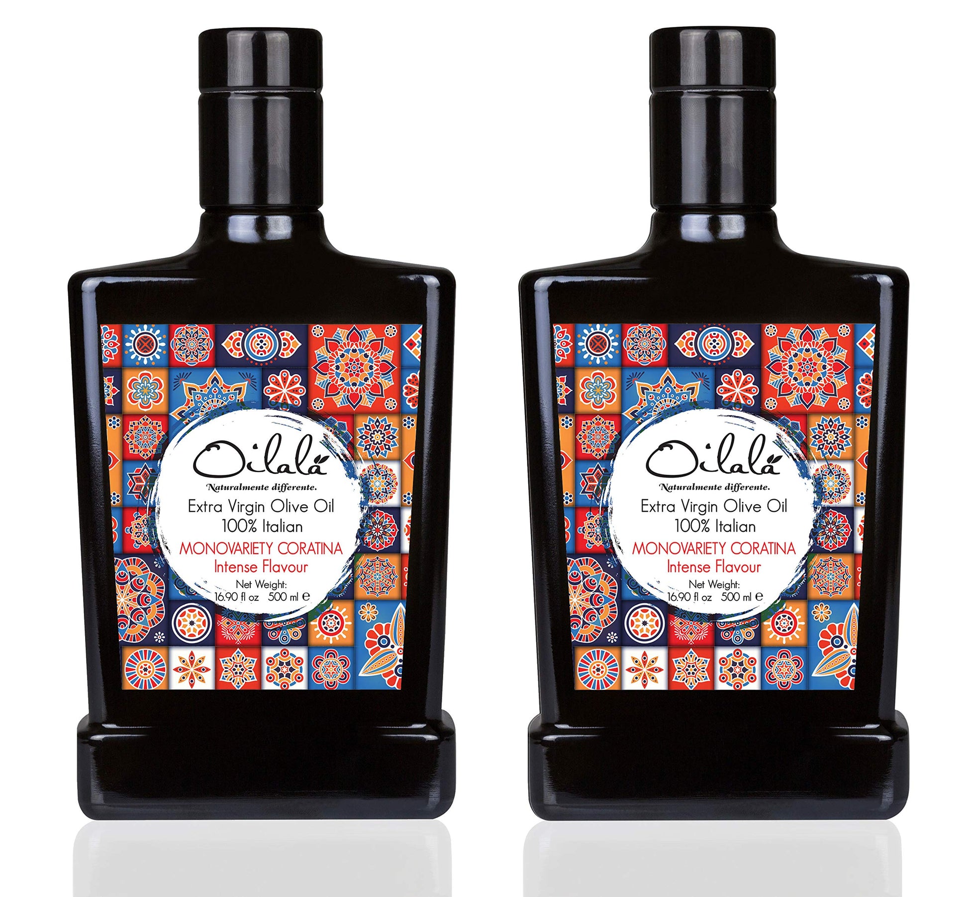 Oilala Extra Virgin Olive Oil, Robust Flavor, 2024 Gold Medal, Polyphenol Rich 707 mg/kg filtered,Italian Family Farm Puglia, It