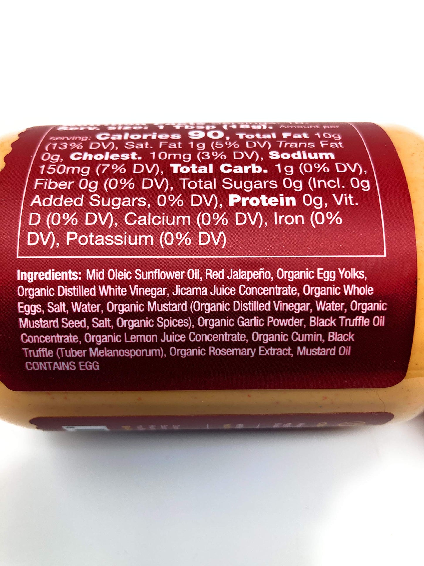 TRUFF Black Truffle Infused Spicy Mayonnaise, 8 Fl Oz, Plastic, Pack of 1