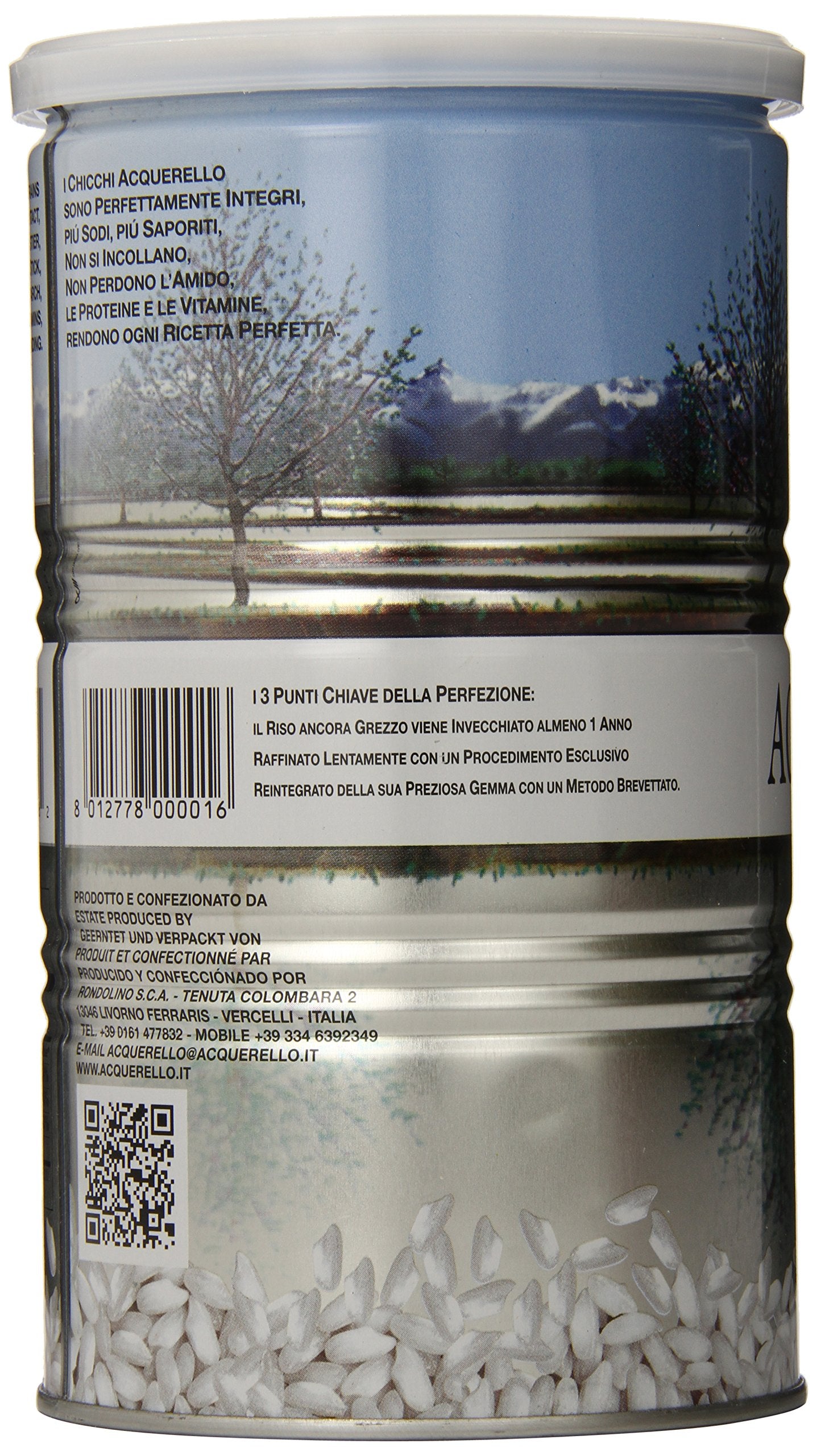 Acquerello Rice, 2Lb-3 Ounce Tin